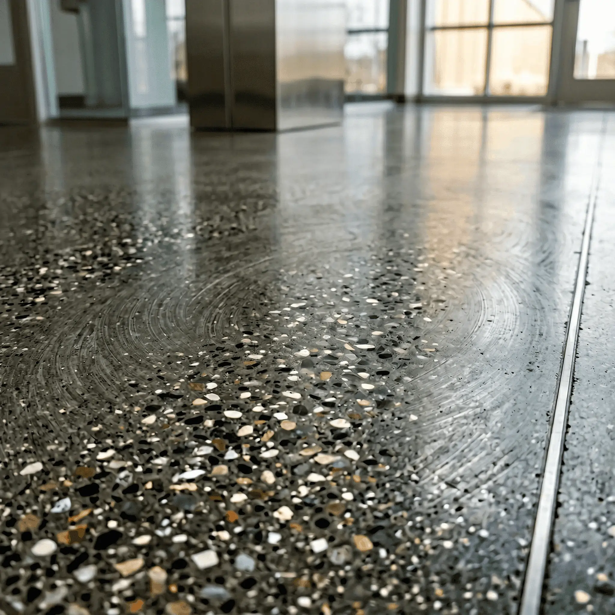 Detail Betonboden Zürich